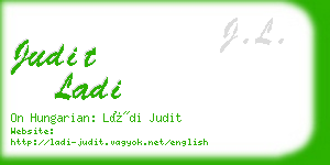 judit ladi business card